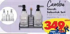 CAMBU STANDLI SABUNLUK SETİ 500 ML fiyat ve kampanya bilgisi